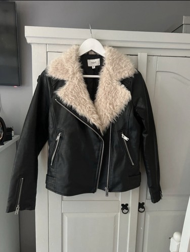 Neck style biker jacket - , with