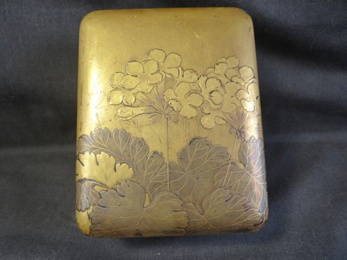 Japanese maki lacquer kobako - japanese, maki-e