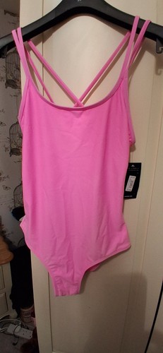Girls pink one piece - pink,