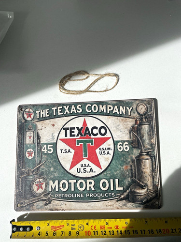 Texaco motor oil - texaco, the