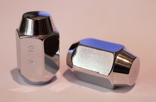 Chromed wheelnuts 16 unf - wheelnuts, 7/16"unf