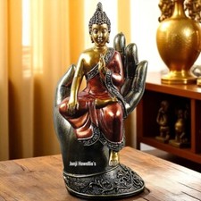 Thai Buddha In Hand Meditating