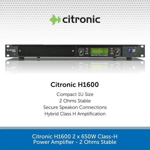 Citronic h1600 stereo - citronic,