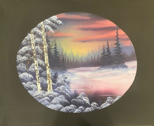 Bob ross style - bob, paintings