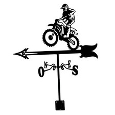 Metal Weather Vane Vintage Black Weather Vane Roof Weather Vane Wind Direction