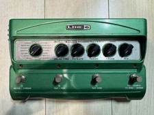 Line6 DL4 Stompbox Delay Modeler Guitar Effects Pedal Green Pro Sound Bass Gear