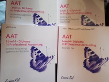 AAT LEVEL 4 KAPLAN (4 BOOK SET)