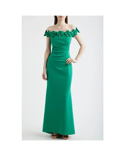 Eliza green floral - floral, off