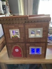 Small home made dolls - made, house