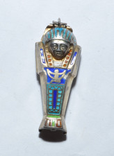 ANTIQUE SILVER & ENAMEL