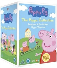 Peppa Pig Collection - 9 Disc Kids Childrens DVD Boxset Box Set
