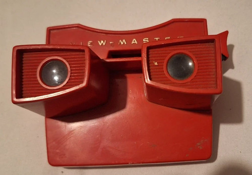Vintage red view master - vintage,