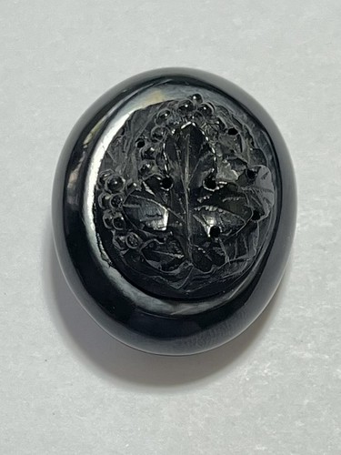Victorian mourning brooch with