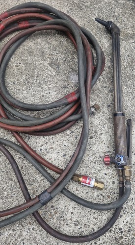 Oxyacetylene cutting burning - oxyacetylene,