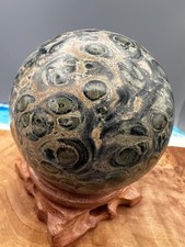 Crystal Sphere Kambaba Jasper
