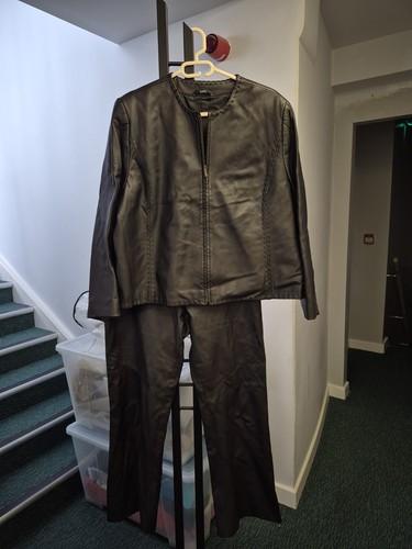 Marks and spencer leather - and,