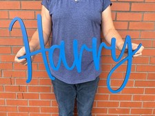 Personalised Wooden Name Large