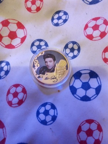 Elvis presley coin - elvis,