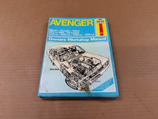 Hillman/Talbot/Chrysler Avenger Haynes Manual