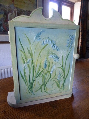 Hand painted rustic bathroom - hand,