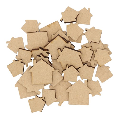 Wooden house mdf - wooden,