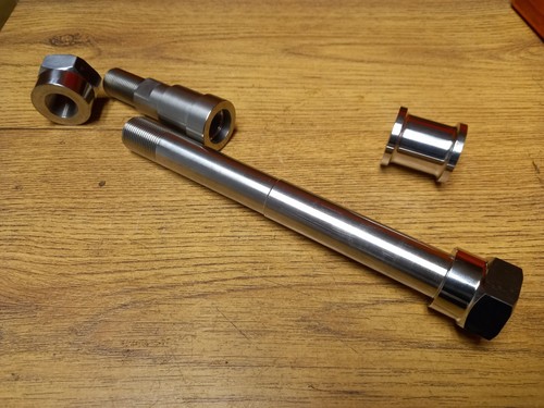 Bsa a10 stainless axle - bsa, a7