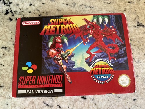 Super metroid nintendo snes - metroid,