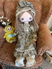 1970s Vintage Cloth Rag Doll -