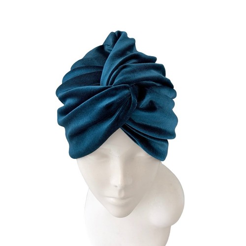 Luxury velvet twisted turban - luxury,