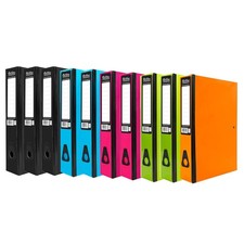 Set of 10 Foolscap Box Files