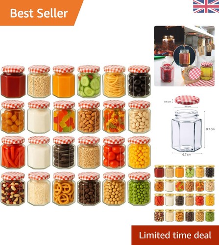 Stylish 280ml hexagonal glass - 280ml,