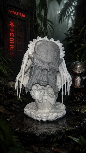 Printed predator wolf - printed,