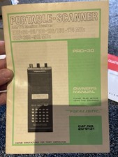 Realistic Pro 30 Scanner