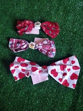 Dog Collar Bow Ties X3 Bundle 5