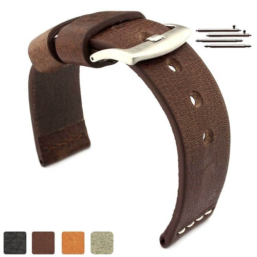 Genuine leather watch strap - genuine,