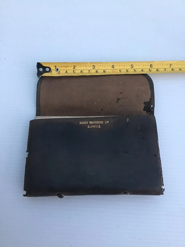 Vintage hardys brown leather - vintage,