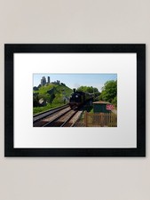 Approaching Corfe Castle