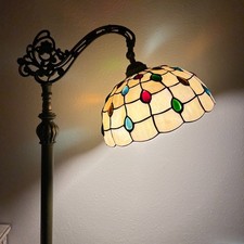 Tiffany Style Floor Lamp Gold