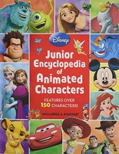 Junior Encyclopedia of Animated Characters by Disney Book Group Book The Cheap