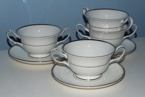 Wedgwood carlyn cream soup - 4,