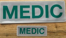 MEDIC REFLECTIVE BADGE SET