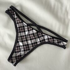 Victoria's Secret Black Check