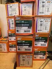 6mm x 60mm SPIT HIT M SCREW FRAME ANCHOR FIXINGS WITH SCREWS Qty 100 Q5
