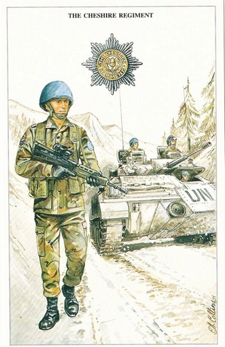 The cheshire regiment - the,