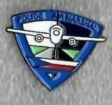 Police Air Marshal pin badge
