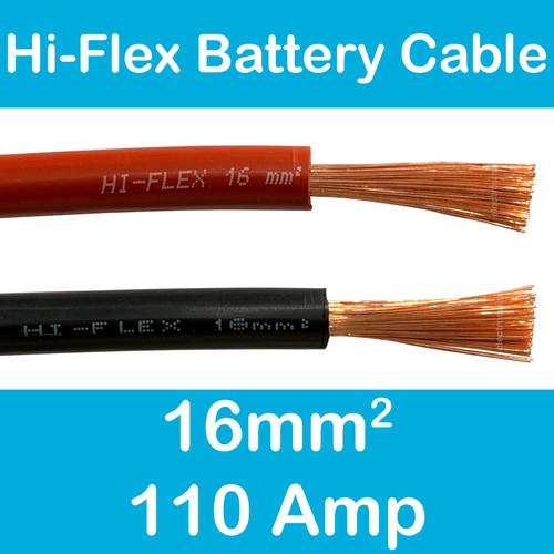 16mm flex battery cable - 16mm²,