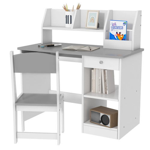 Kids desk and chair - desk, set