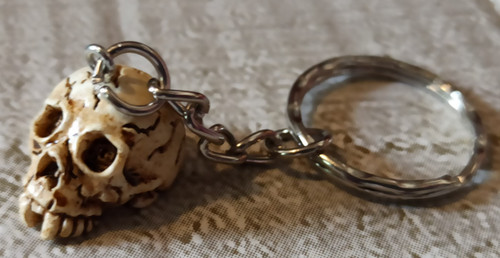 Skull keyring keychain - ,