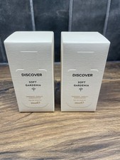 2x M&S DISCOVER SOFT GARDENIA EDT 30ML VANILLA, SANDALWOOD NEW total 60ml
