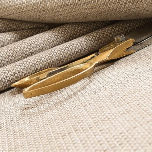 Hopsack beige upholstery - hopsack,
